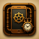 icon_software_smartphone_steampunk icon preview