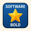 icon_software_star_bold icon preview