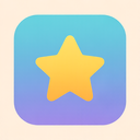 icon_software_star_flat_pastel icon preview