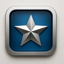 icon_software_star_metallic icon preview