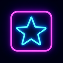 icon_software_star_neon icon preview