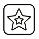 icon_software_star_outline icon preview