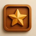 icon_software_star_wooden icon preview