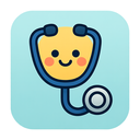 icon_software_stethoscope_cartoon icon preview