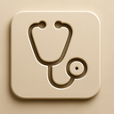 icon_software_stethoscope_embossed icon preview