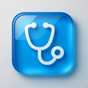 icon_software_stethoscope_glassy icon preview