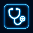 icon_software_stethoscope_glow_effect icon preview
