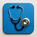 icon_software_stethoscope_metallic icon preview