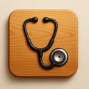 icon_software_stethoscope_wooden icon preview