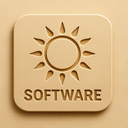 icon_software_sun_embossed icon preview