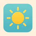 icon_software_sun_flat_pastel icon preview