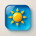 icon_software_sun_glassy icon preview
