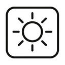 icon_software_sun_monochrome icon preview