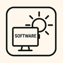 icon_software_sun_outline icon preview