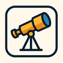 icon_software_telescope_filled icon preview