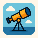 icon_software_telescope_geometric icon preview