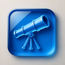 icon_software_telescope_glassy icon preview