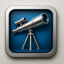 icon_software_telescope_metallic icon preview