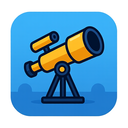 icon_software_telescope_modern icon preview