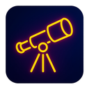 icon_software_telescope_neon icon preview