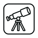 icon_software_telescope_outline icon preview