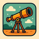 icon_software_telescope_retro icon preview