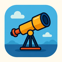 icon_software_telescope_rounded icon preview