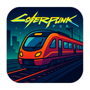 icon_software_train_cyberpunk icon preview