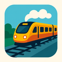 icon_software_train_flat_design icon preview