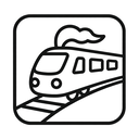 icon_software_train_minimal_outline icon preview