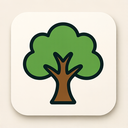 icon_software_tree_asymmetrical icon preview