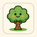 icon_software_tree_cartoon icon preview