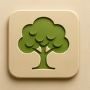 icon_software_tree_embossed icon preview