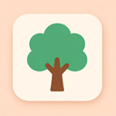 icon_software_tree_flat_pastel icon preview