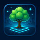 icon_software_tree_futuristic icon preview