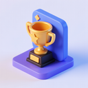 icon_software_trophy_3d_isometric icon preview