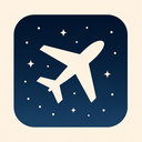icon_space_airplane_elegant icon preview