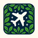 icon_space_airplane_organic_pattern icon preview