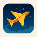 icon_space_airplane_origami icon preview