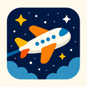 icon_space_airplane_playful icon preview