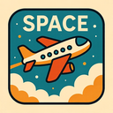 icon_space_airplane_retro icon preview