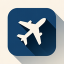 icon_space_airplane_shadow_effect icon preview