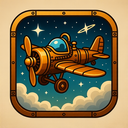 icon_space_airplane_steampunk icon preview