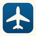 icon_space_airplane_symmetrical icon preview
