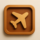 icon_space_airplane_wooden icon preview