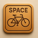 icon_space_bicycle_embossed icon preview