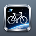 icon_space_bicycle_metallic icon preview