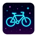 icon_space_bicycle_neon icon preview
