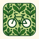 icon_space_bicycle_organic_pattern icon preview