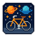 icon_space_bicycle_pixel_art icon preview